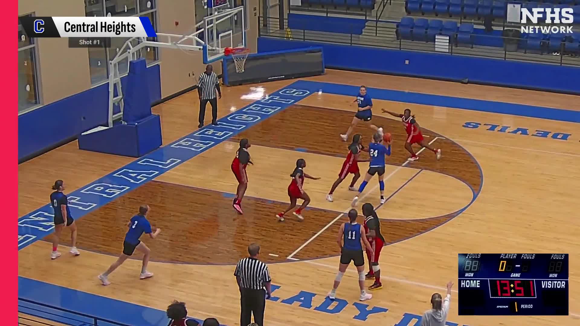 Basketball Recap: Central Heights Finds Home Court Redemption Against Hyde Park