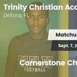 Football Game Recap: Trinity Christian Academy vs. Cornerstone C