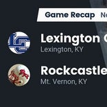 Rockcastle County vs. Lexington Catholic