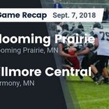 Football Game Recap: Wabasha-Kellogg vs. Blooming Prairie