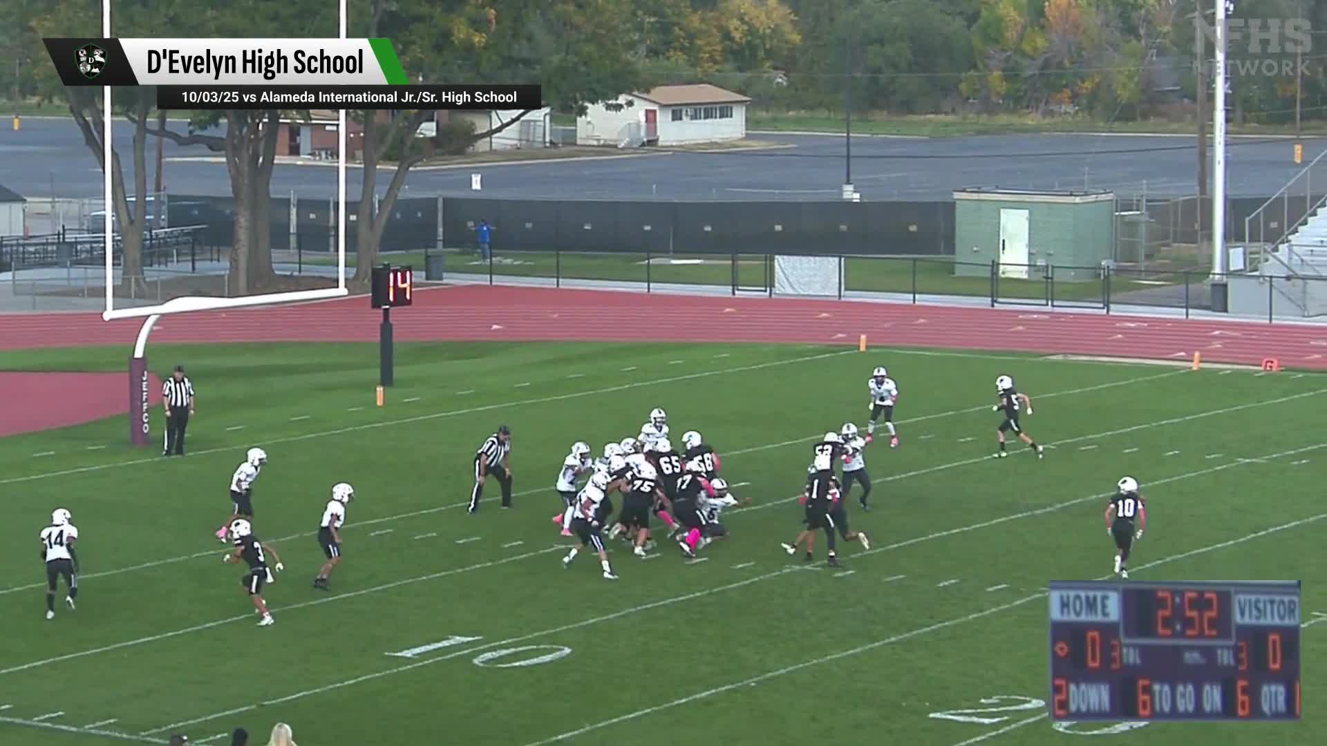 Football Recap: D'evelyn Comes Up Short Despite  Kevyn Feldon's Big Defensive Game + How To Watch