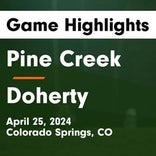 Soccer Game Recap: Pine Creek Gets the Win