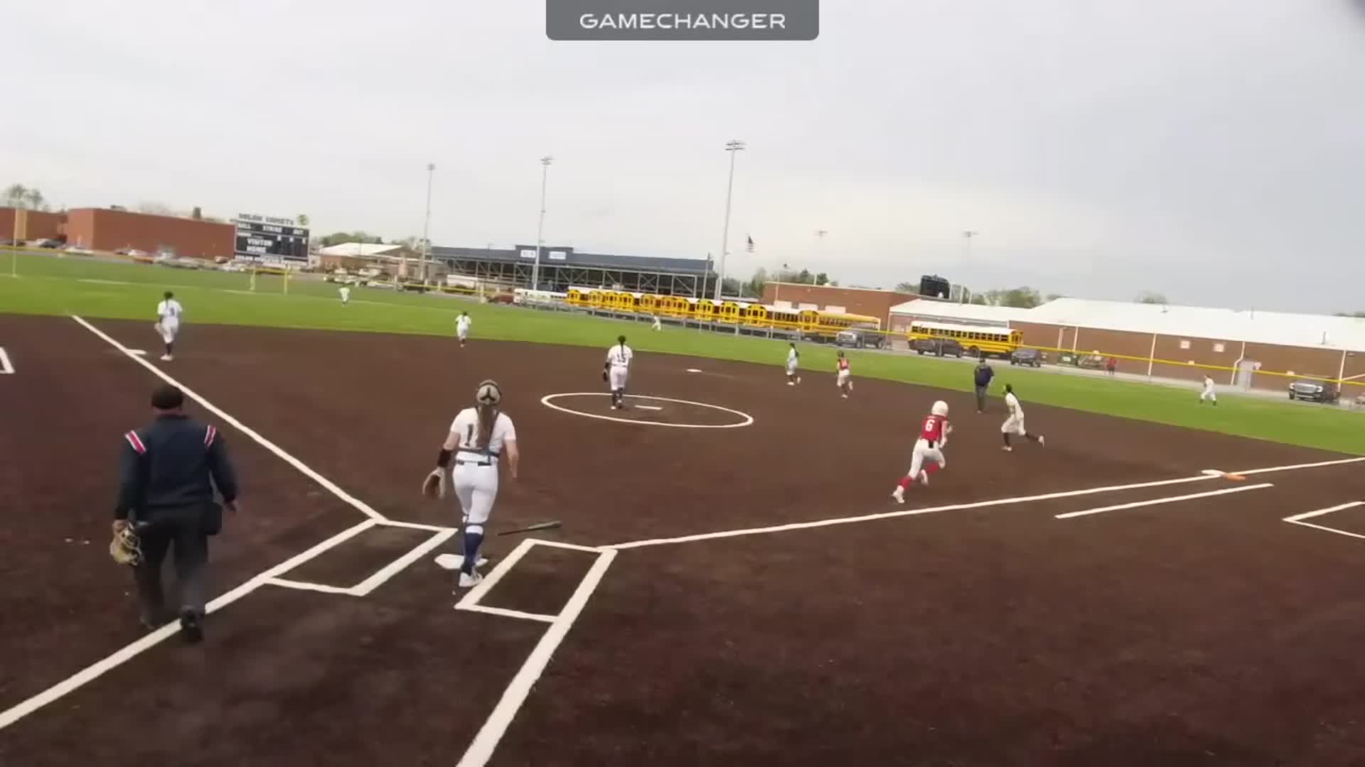 Softball Recap: Perry Takes Down Field in a Playoff Battle