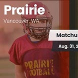 Football Game Recap: Prairie vs. Parkrose