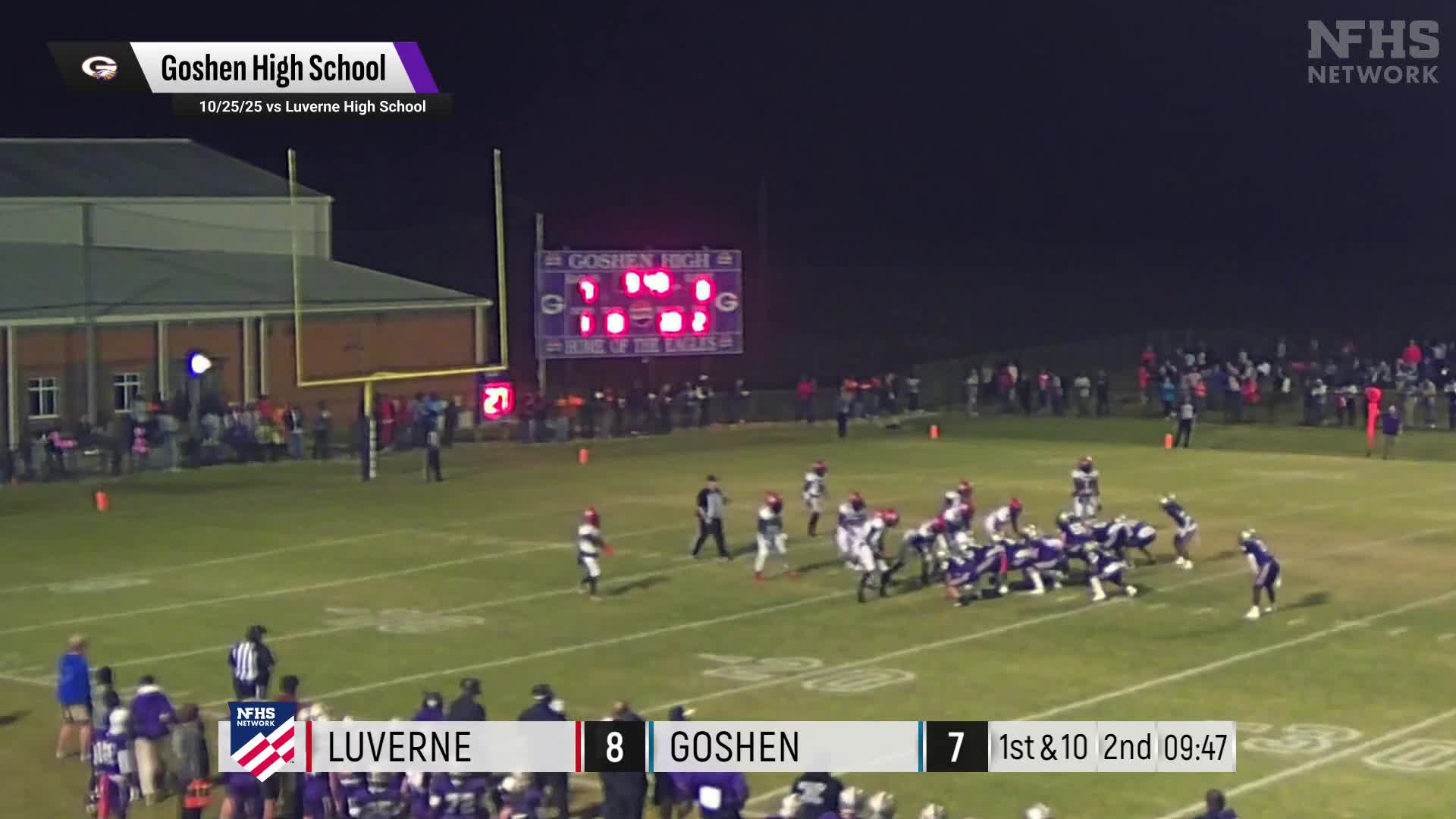 Football Recap: Grant Taylor's Big Game Can't Quite Lead Goshen over Straughn + How To Watch