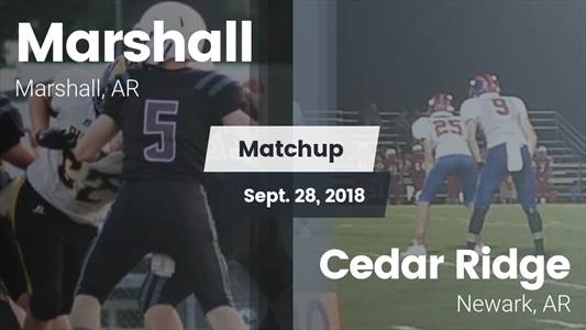 Football Game Recap: Marshall vs. Cedar Ridge