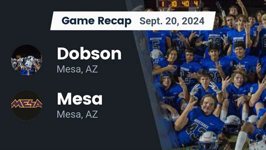 Football Recap: Mesa Comes Up Short