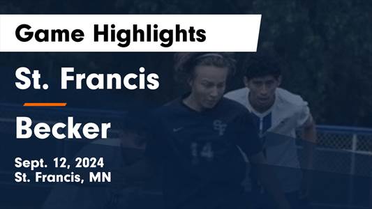 Soccer Game Preview: Becker vs. Monticello