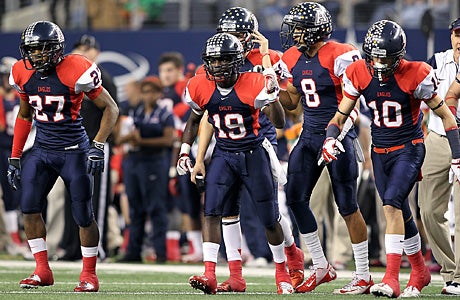 Defending Texas 5A champion Allen is the top team in the Southwest region.