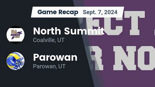 Football Recap: Parowan Skates Past Gunnison Valley with Ease