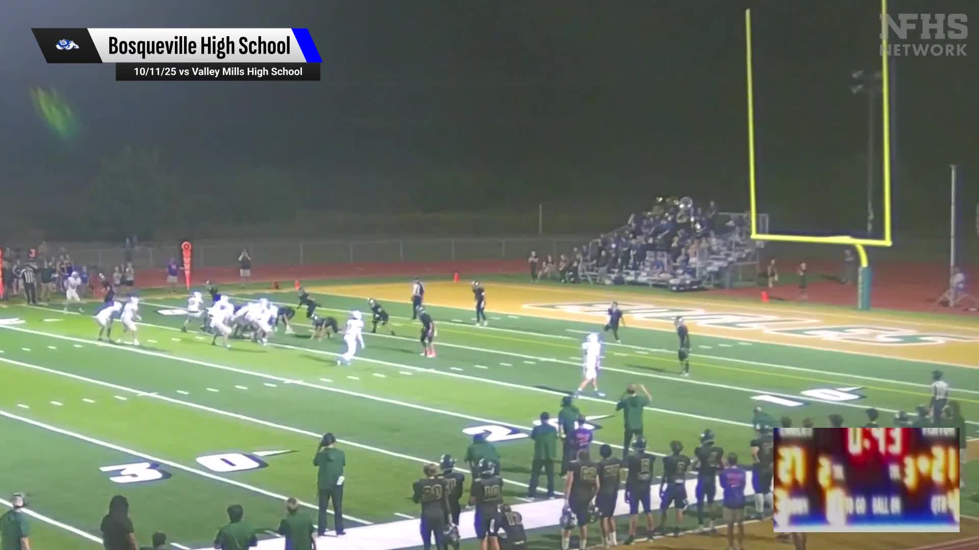 Football Recap: Bosqueville Falls Short of Frankston in the Playoffs + How To Watch