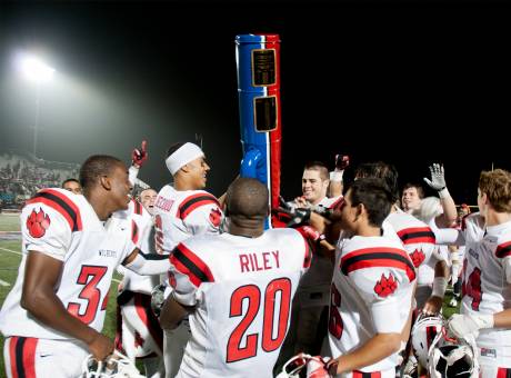 Redlands East Valley earned the Smudge Pot with last season's victory over Redlands.