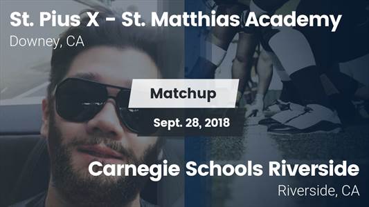 Football Game Recap: Carnegie Schools-Riverside vs. St. Pius X-St. Matthias Academy