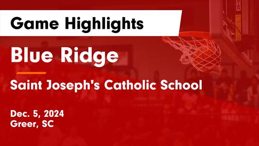Basketball Recap: Blue Ridge Takes a Loss