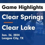 Basketball Recap: Clear Lake skates past Clear Springs with ease