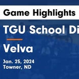 Basketball Game Recap: Towner-Granville-Upham Titans vs. Westhope/Newburg Sioux