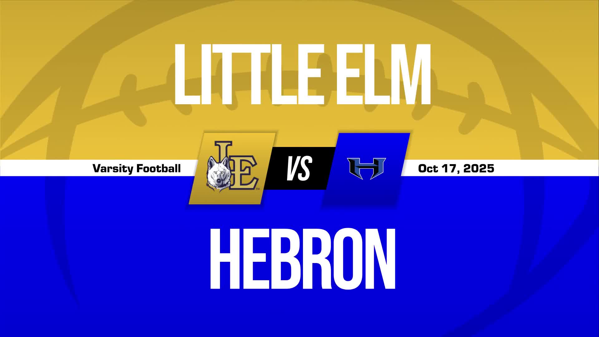 Football Game Preview: Hebron Hawks vs. Lewisville Farmers + How To Watch