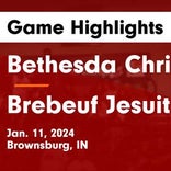 Brebeuf Jesuit Preparatory picks up ninth straight win at home