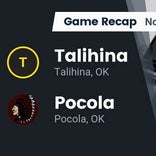 Football Game Recap: Talihina Golden Tigers vs. Pocola Indians