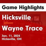 Hicksville takes loss despite strong  performances from  Mckenna Rice and  Kennedy Adams