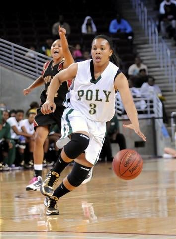 Poly's Ariya Crook-Williams on the loose.