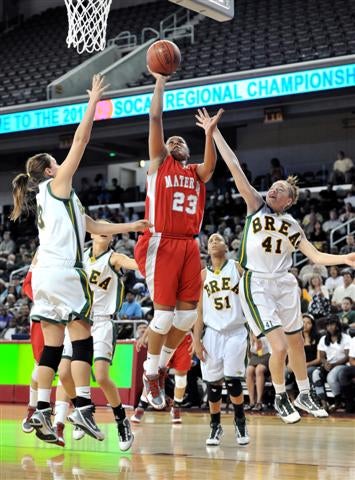 Mater Dei's Kaleena Mosqueda-Lewis.