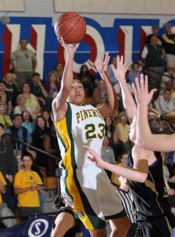 Pinewood's Hailie Eackles.