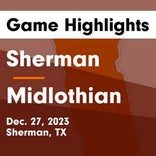 Basketball Game Recap: Sherman Bearcats vs. Midlothian Panthers