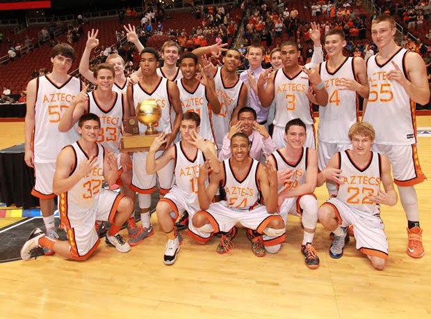 Corona del Sol celebrates a three-peat in Arizona on Saturday night.