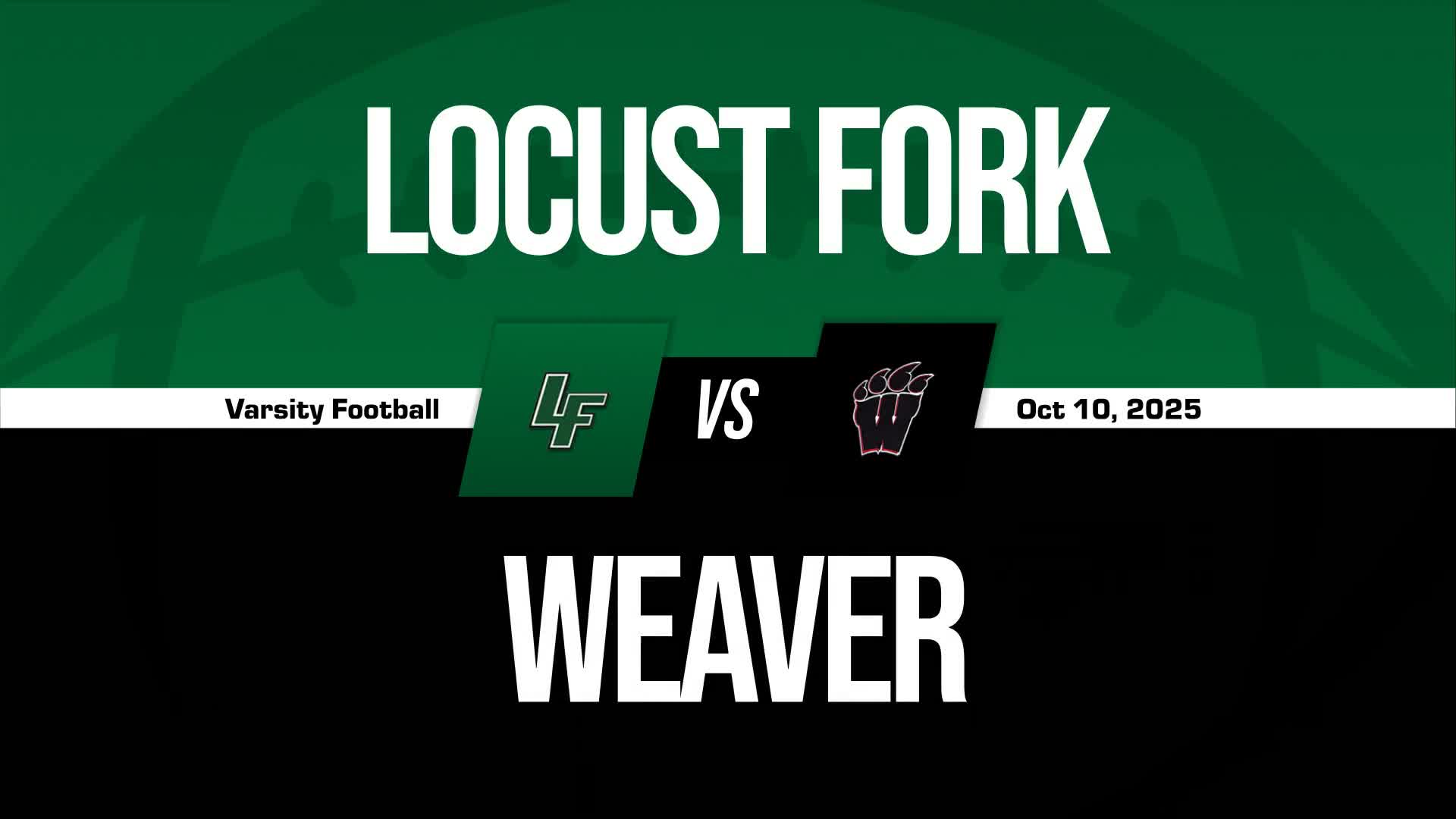 Football Game Preview: Weaver Bearcats vs. Piedmont Bulldogs