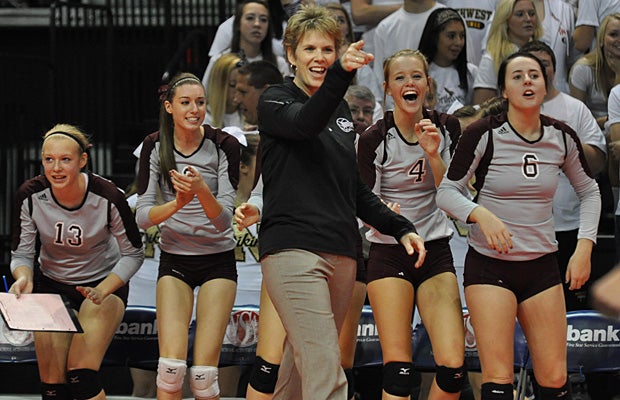 Waverly coach Terri Neujahr hopes to lead Class B No. 3 seed Waverly to a state title in this weekend's tournament.