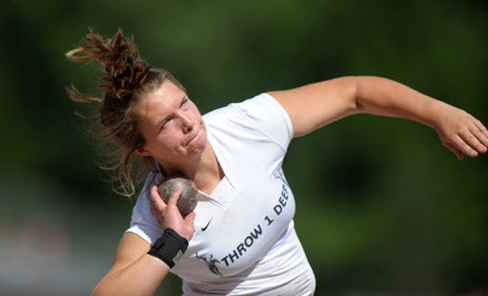 Torie Owers made the team to Barcelona on her last shot put. 