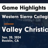 Basketball Game Recap: Western Sierra Collegiate Academy Wolves vs. Valley Christian Lions