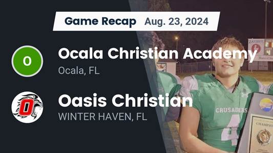 Football Game Preview: Ocala Christian Crusaders vs. Real Life C
