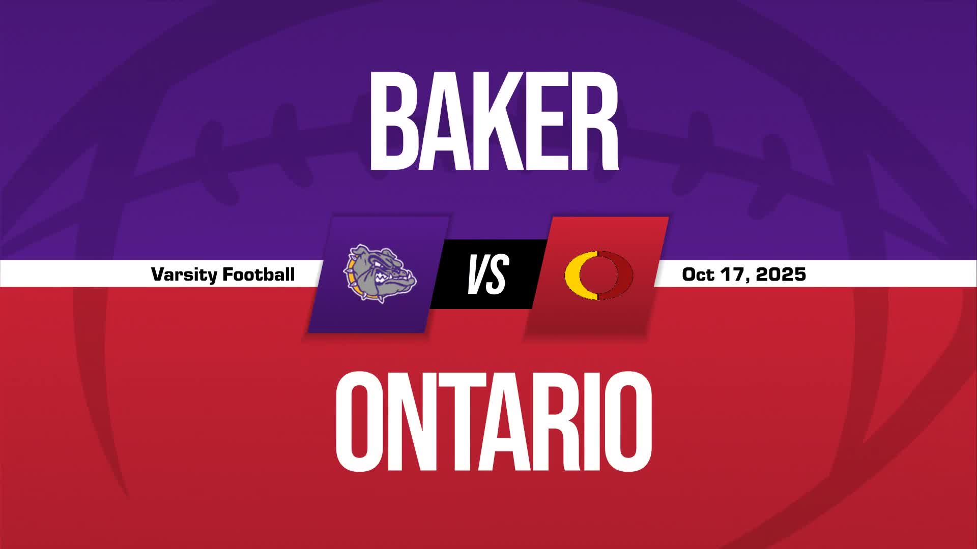 Football Recap: Ontario Comes Up Short