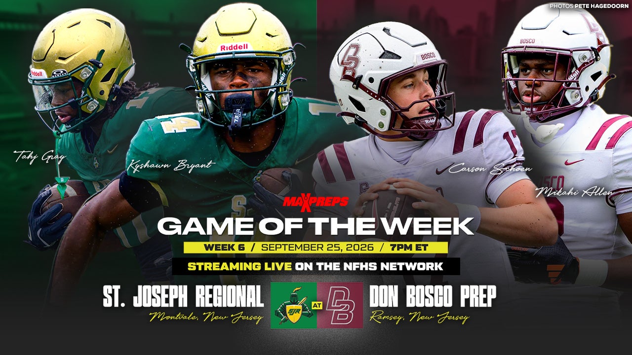 Game of the Week headed to NJ on Sept. 25