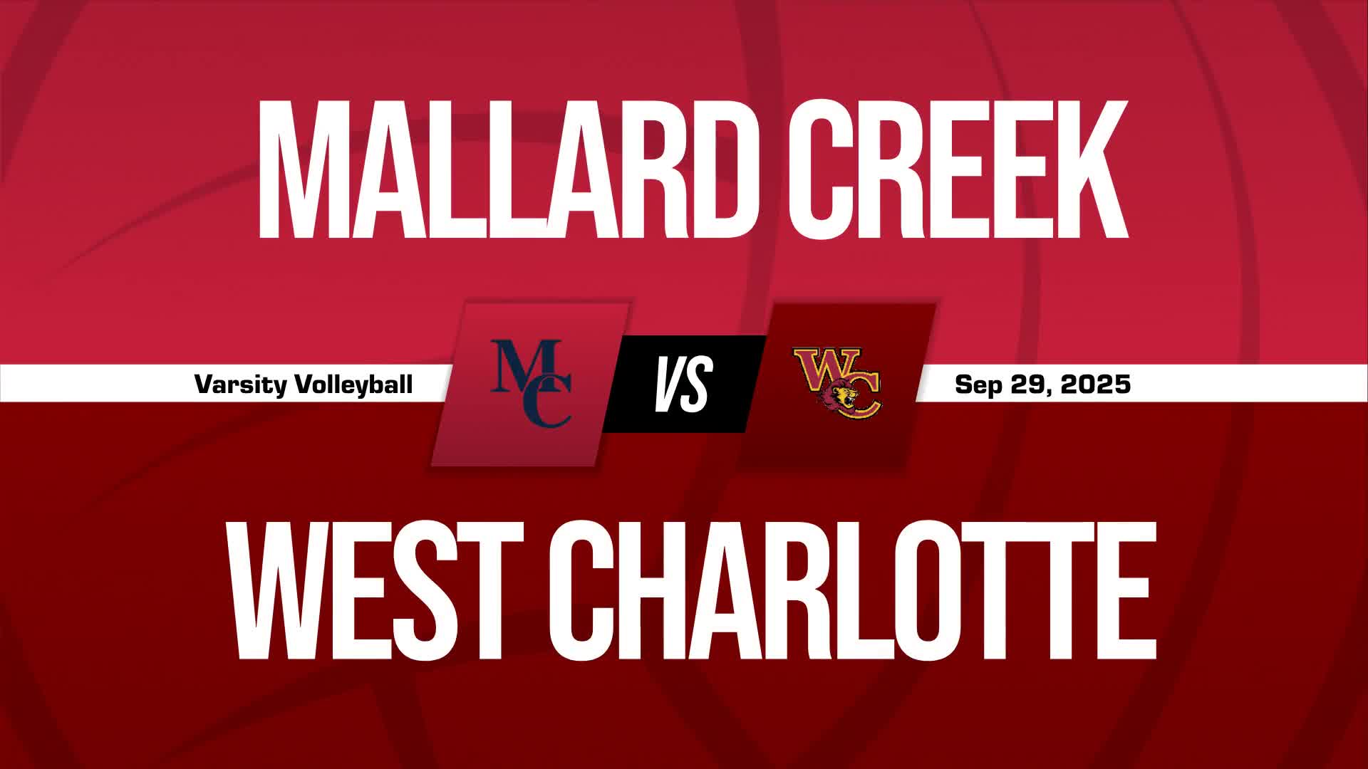 Volleyball Recap: Mallard Creek Has No Trouble Against West Charlotte + How To Watch