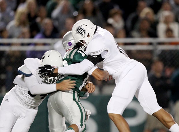 Austin Thomas, Servite (left)