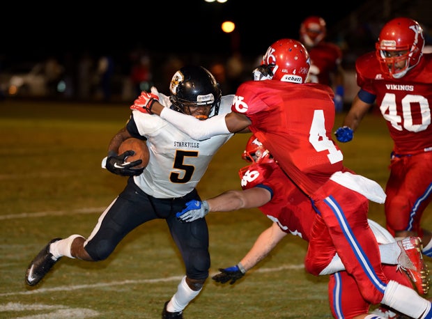 Chris Stamps (right) and Warren Central will battle Starkville again this season.