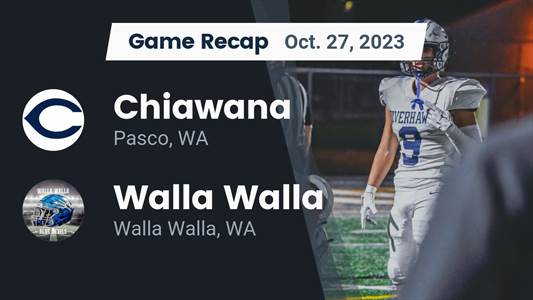 Chiawana beats Walla Walla for their eighth straight win