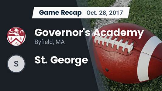 Football Game Preview: Milton Academy vs. Governor's Academy