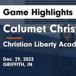 Christian Liberty has no trouble against Marquette Manor Baptist Academy