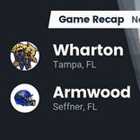 Football Game Recap: Armwood Hawks vs. Wharton Wildcats