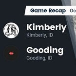 Football Game Recap: Gooding Senators vs. Kimberly Bulldogs