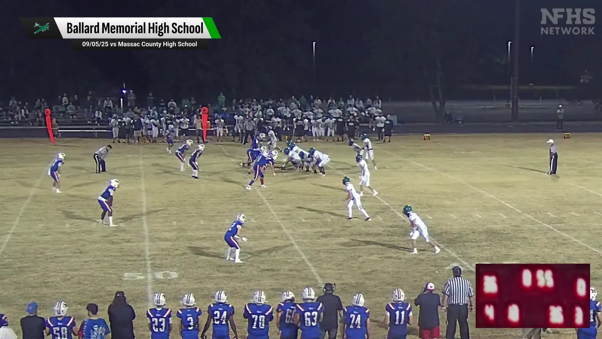 Football Recap: Caverna Takes a Loss