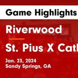 Basketball Game Recap: St. Pius X Catholic Golden Lions vs. Woodward Academy War Eagles