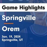Springville snaps three-game streak of losses on the road