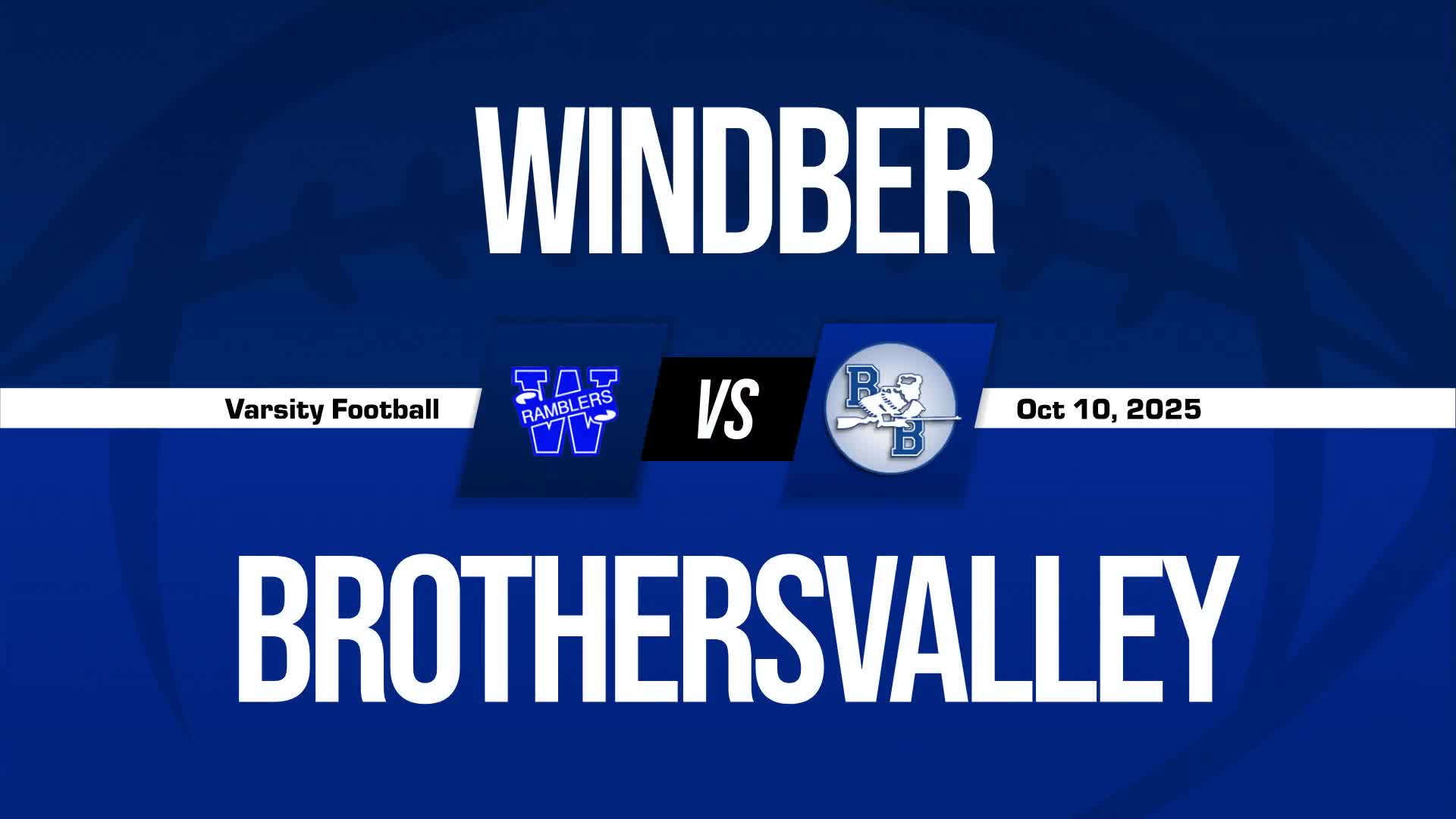 Football Game Preview: Windber Ramblers vs. Northern Bedford County Panthers + How To Watch