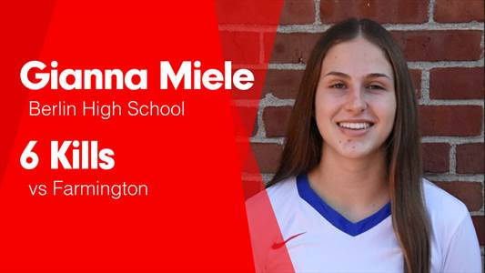 Gianna Miele Game Report: @ Middletown