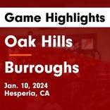Oak Hills piles up the points against Burroughs